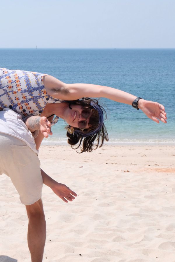 Contact Improvisation at the beach